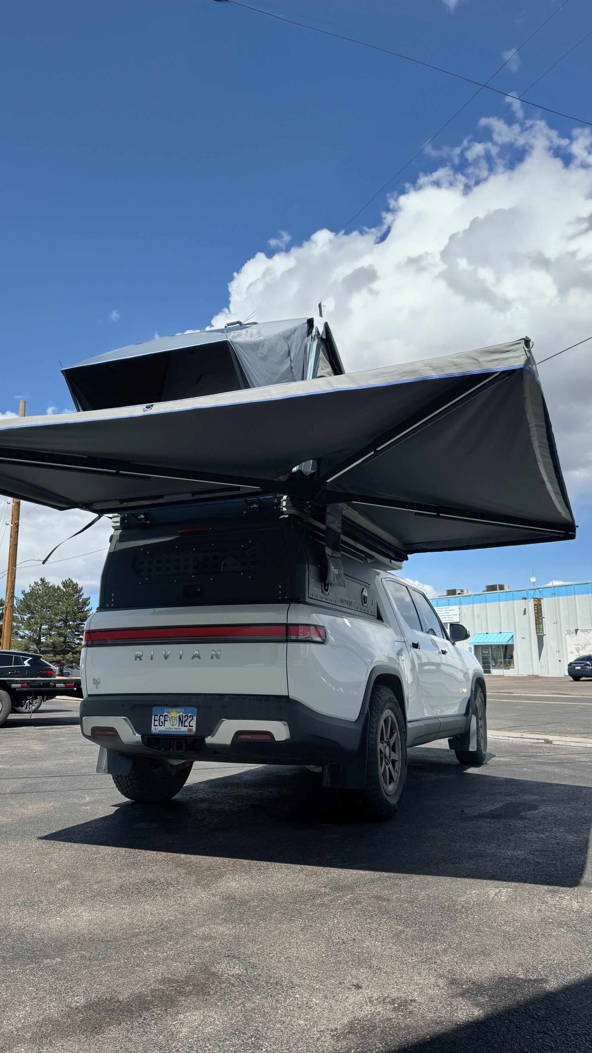 Freestanding 270 Degree Awning for Trucks & Overland Builds | DirtBox
