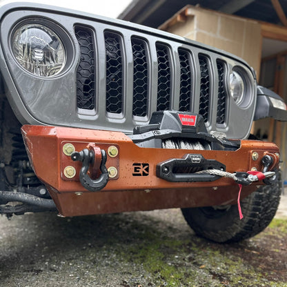 Gauntlet Front Bumper w/Winch Plate for Jeep JL/JT  (2018+)