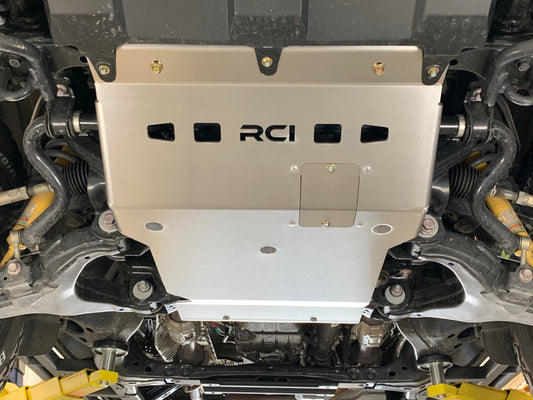 Engine Skid Plate | 22-Present Tundra/23-Present Sequoia - 1/4in 5052 Aluminum / Raw