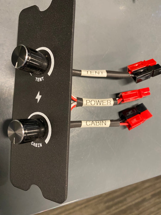 Super Pacific, 2-Zone On / Off switch with dimmer control