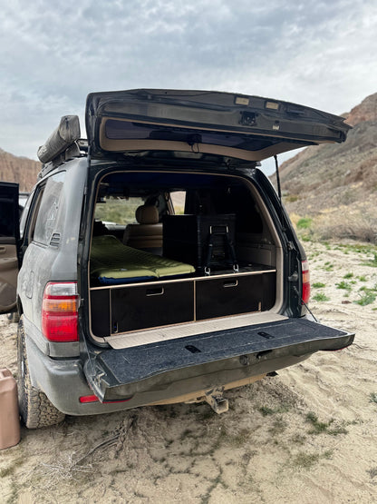 Land Cruiser 100 | Dual Drawer Storage System & Bed Platform | 1998–2007 Toyota