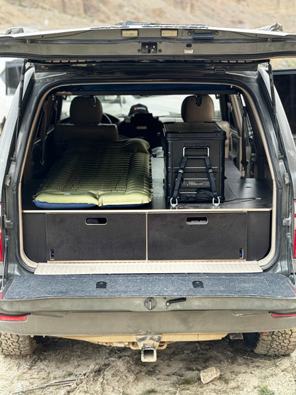 Land Cruiser 100 | Dual Drawer Storage System & Bed Platform | 1998–2007 Toyota