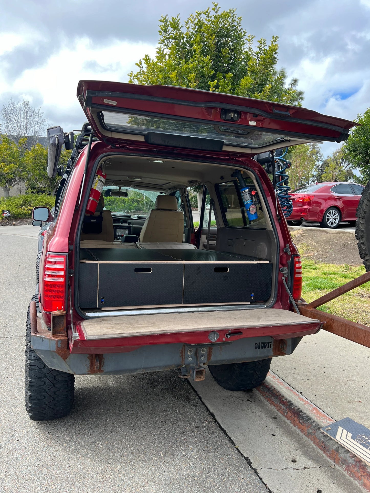 Land Cruiser 80 Series Dual Drawer Pre-Cut Kit! - 2 options