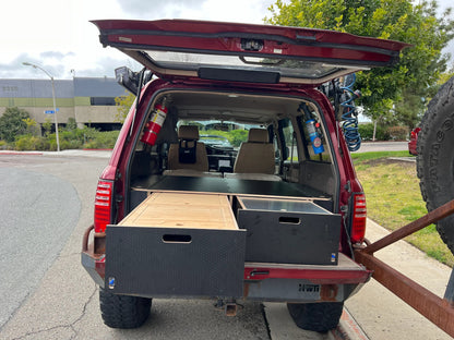 Land Cruiser 80  | Dual Drawer Storage System & Bed Platform | 1990–1997 Toyota LC80