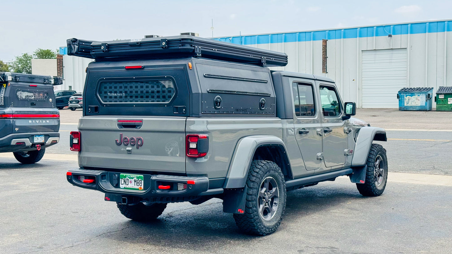 Gull Wing Truck Cap Topper & Overland Camper Shell for Work, Camping & Off-Road | Dirtbox Overland