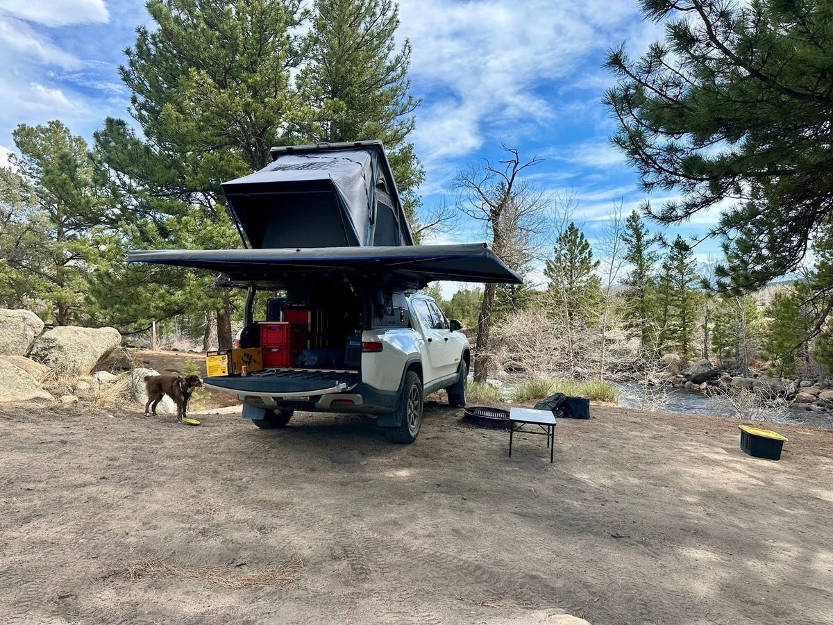 Freestanding 270 Degree Awning for Trucks & Overland Builds | DirtBox