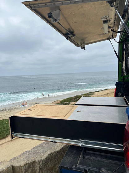 Toyota Tacoma 2nd Gen - 3rd Gen Dual Drawer Storage PreCut Kit - 2 options