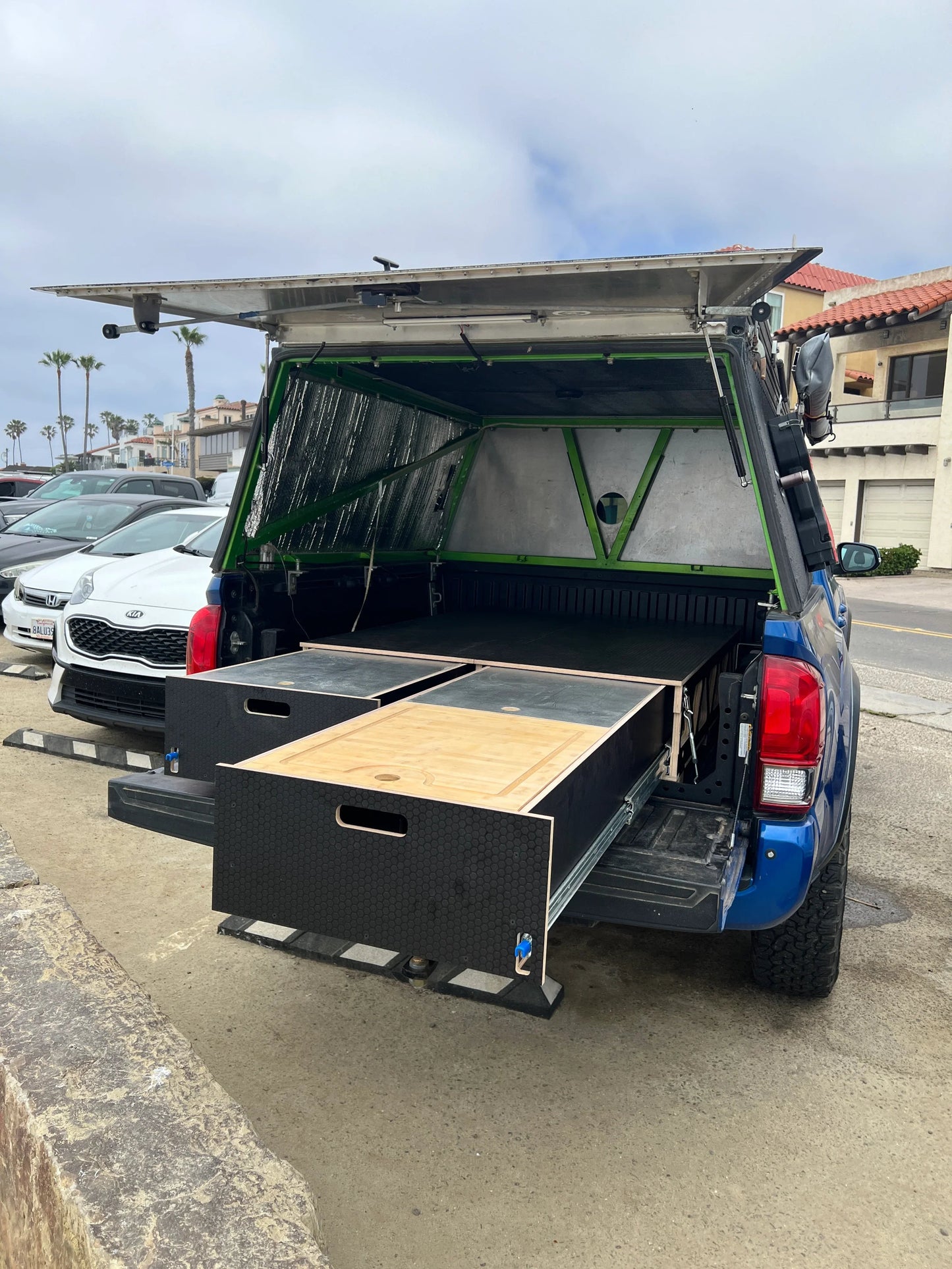 Toyota Tacoma 2nd Gen - 3rd Gen Dual Drawer Storage PreCut Kit - 2 options