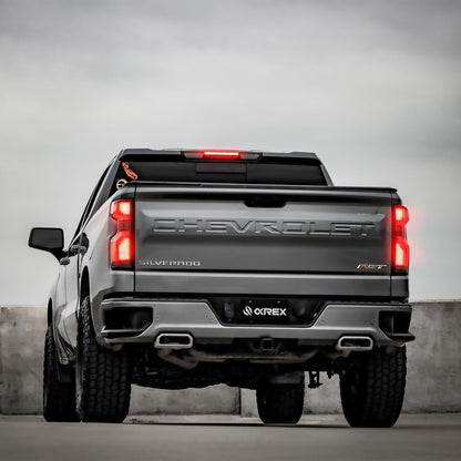 19-25 Chevrolet Silverado 1500 / 20-25 Silverado 2500HD/3500HD LUXX-Series LED Tail Lights Black Red | AlphaRex