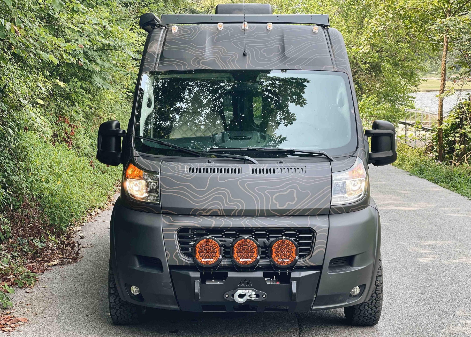 Ram Promaster (2013+) Scout Front Bumper - Backwoods Adventure Mods