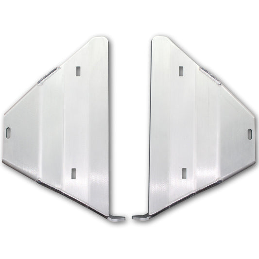 A-arm Skid Plates | Tacoma / 4Runner / FJ / GX - 1/4" 5052 Aluminum - Raw Metal