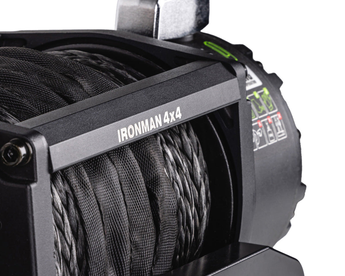 Frontier 12,000lb Winch - Synthetic Rope