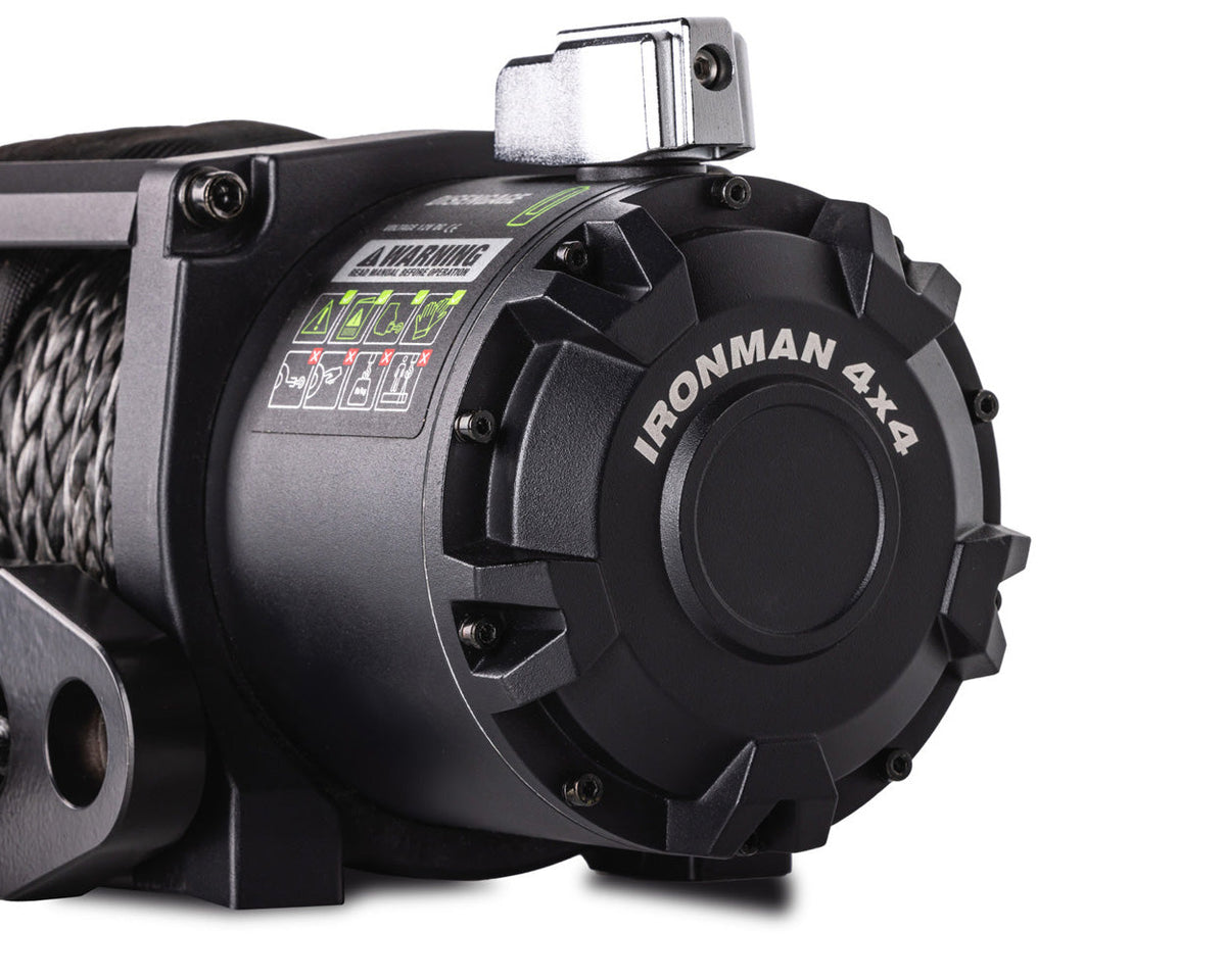 Frontier 12,000lb Winch - Synthetic Rope