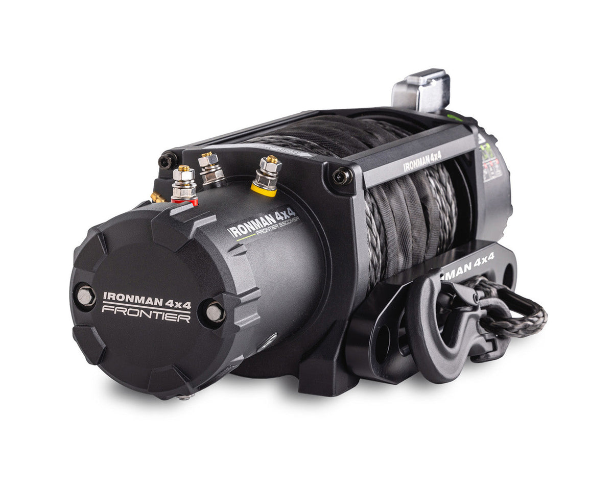 Frontier 9,500lb Winch - Synthetic Rope