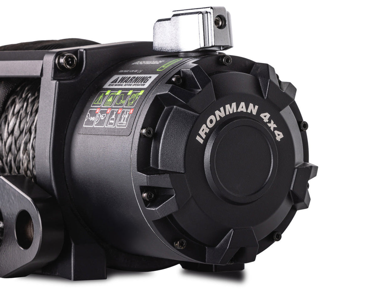 Frontier 9,500lb Winch - Synthetic Rope