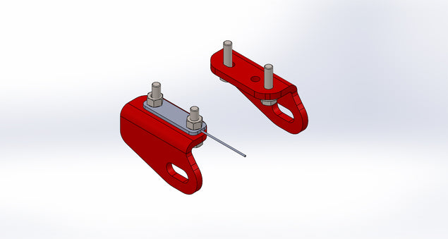 Rated Recovery Points Suited For Toyota 80 Series Land Cruiser/Lexus LX450