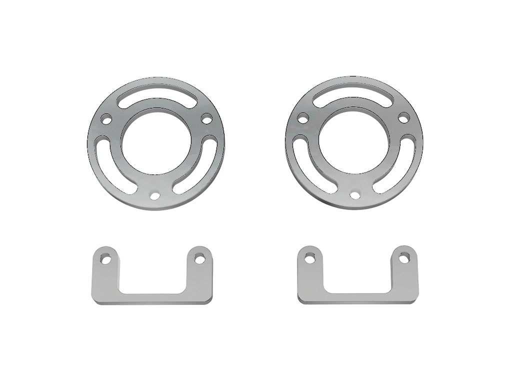 2019-2026 Silverado 1500/Sierra 1500 Front 2 Inch Lift Billet Coilover Spacer Kit, ICON Alloys