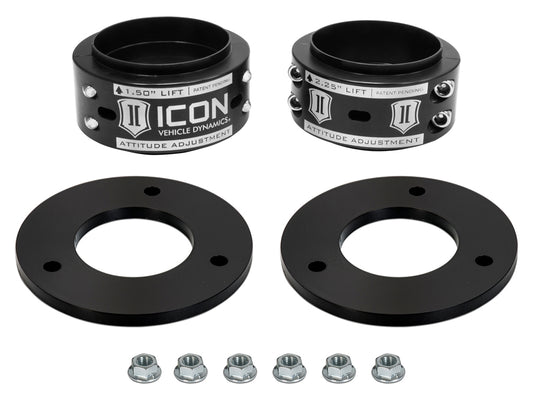 17-20 Ford Raptor .5-2.25 Inch AAC Front Leveling Kit, ICON Alloys