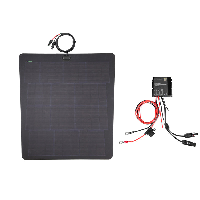 Isuzu D-Max 1st Gen (2002-2011) 65W Hood/ Bonnet Flexible Solar Panel-3