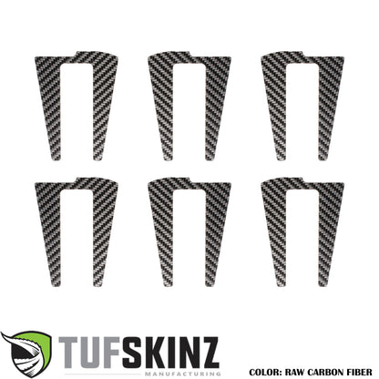 Hinge Trim Kit Fits 2007-2018 Jeep Wrangler JK