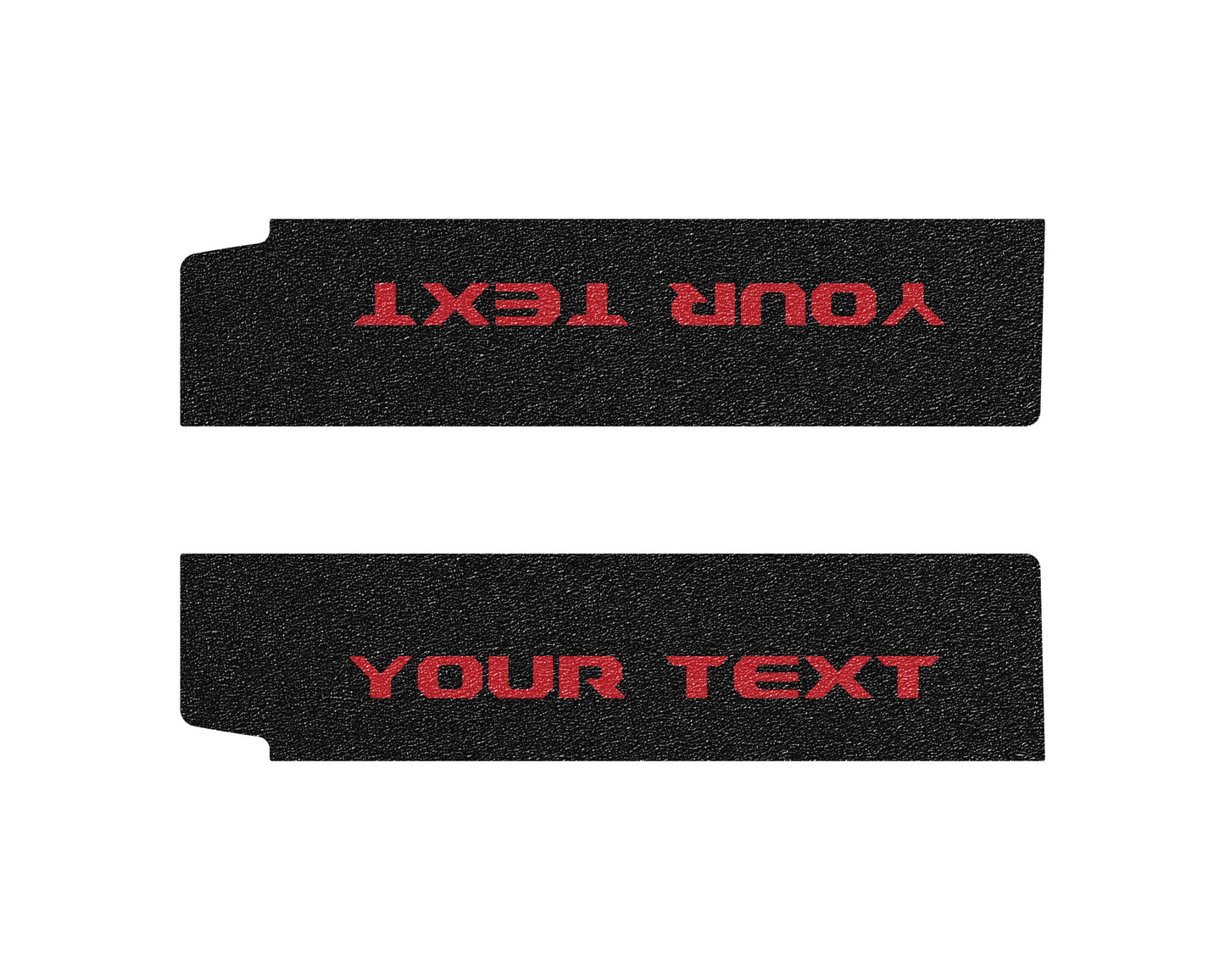 Textured Door Sill Protection Overlays Fits 2019-2026 Jeep Gladiator