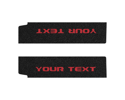 Textured Door Sill Overlays Fits 2019-2027 Jeep Wrangler