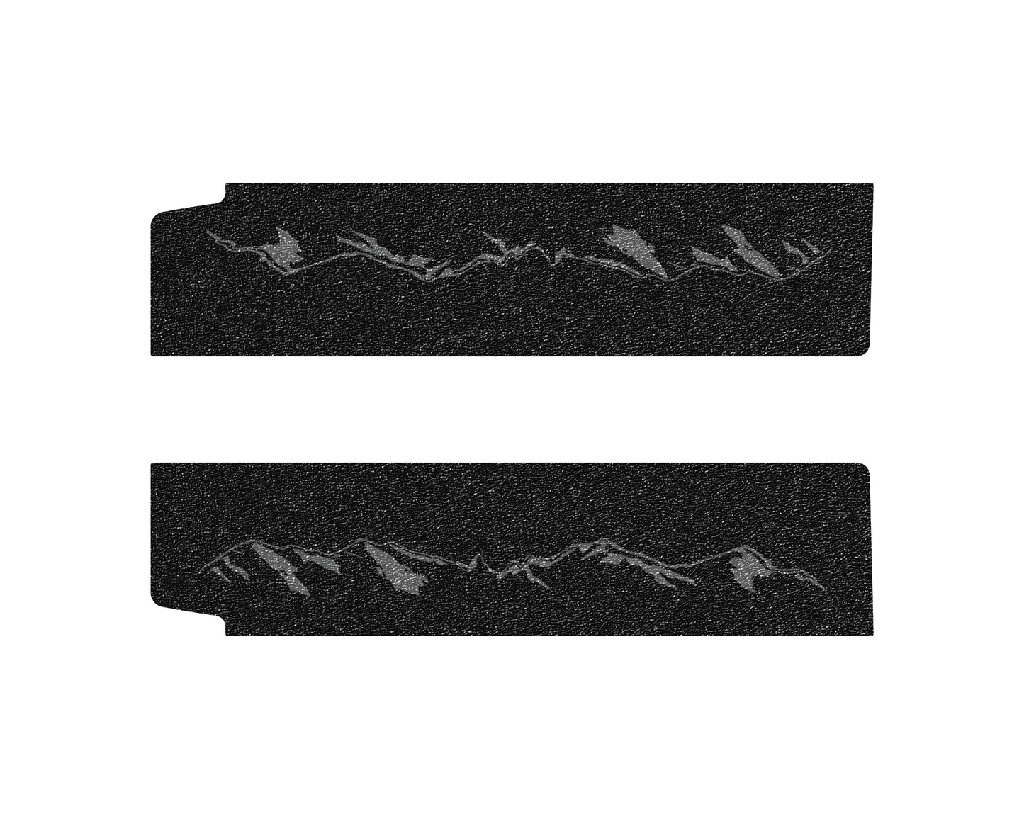 Textured Door Sill Protection Overlays Fits 2019-2026 Jeep Gladiator