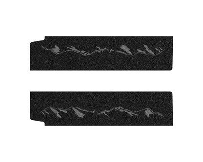 Textured Door Sill Protection Overlays Fits 2019-2026 Jeep Gladiator