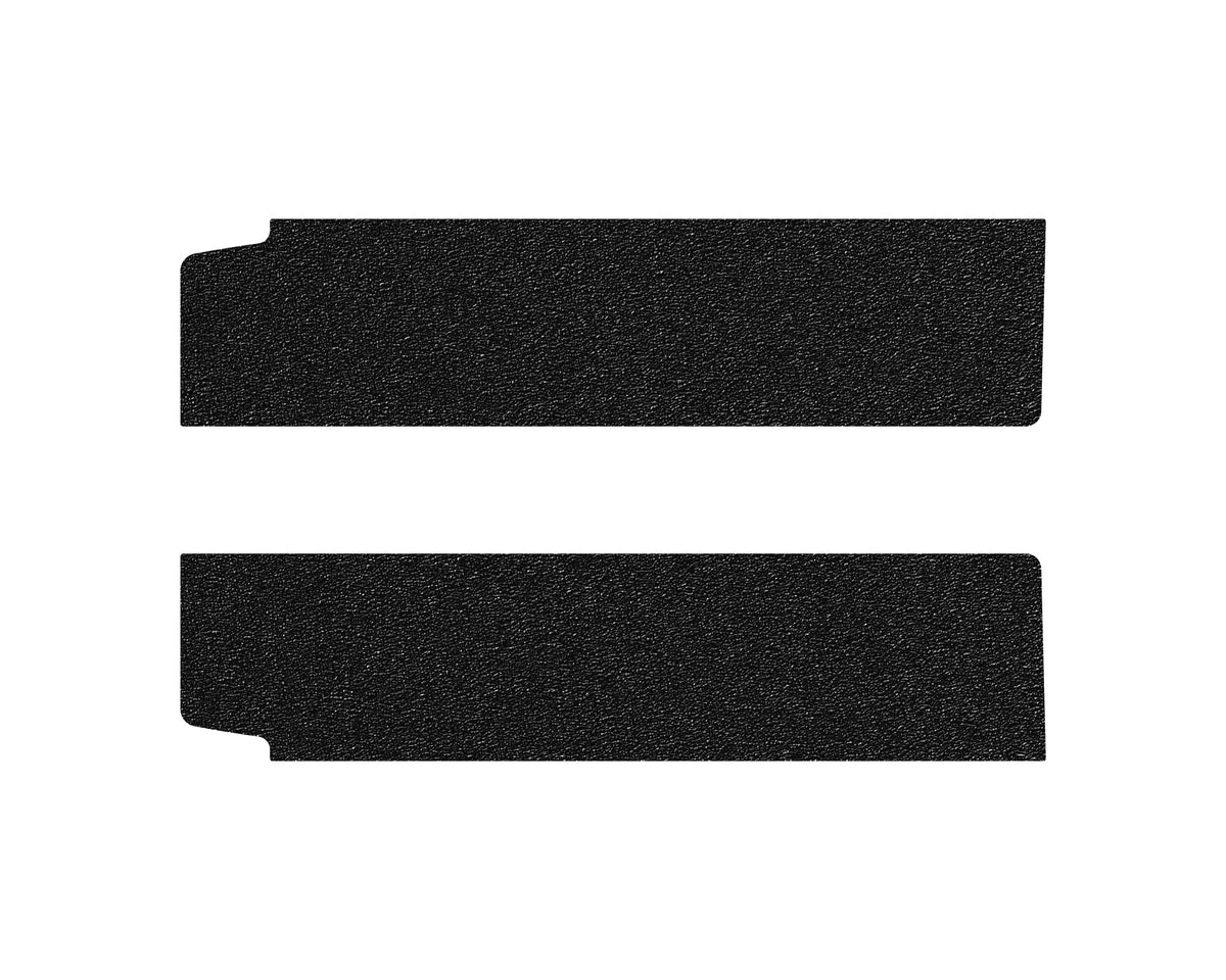 Textured Door Sill Overlays Fits 2019-2027 Jeep Wrangler