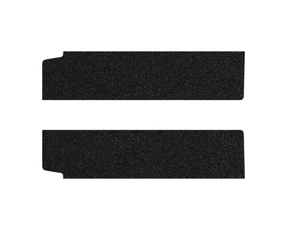 Textured Door Sill Overlays Fits 2019-2027 Jeep Wrangler