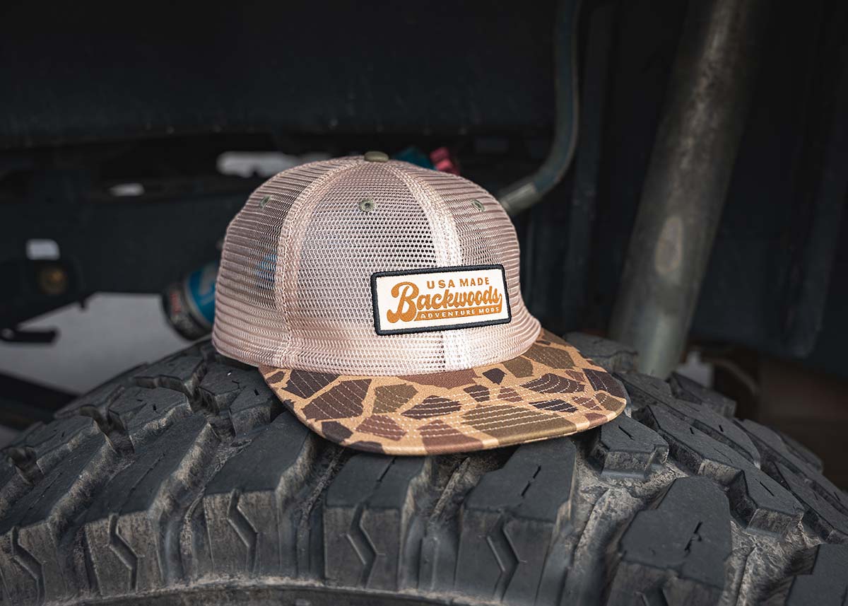 Backwoods Duck Camo Trucker Hat