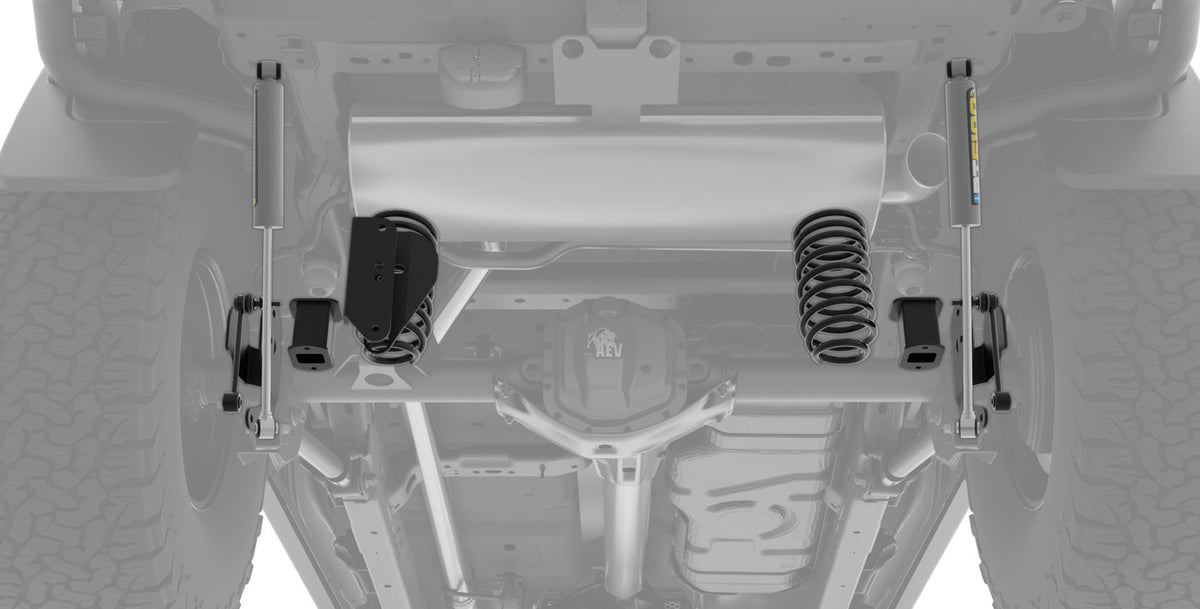 AEV JL 4" DualSport Suspension Kit, Gas, RT5100, Xtreme Recon (non-Hemi)