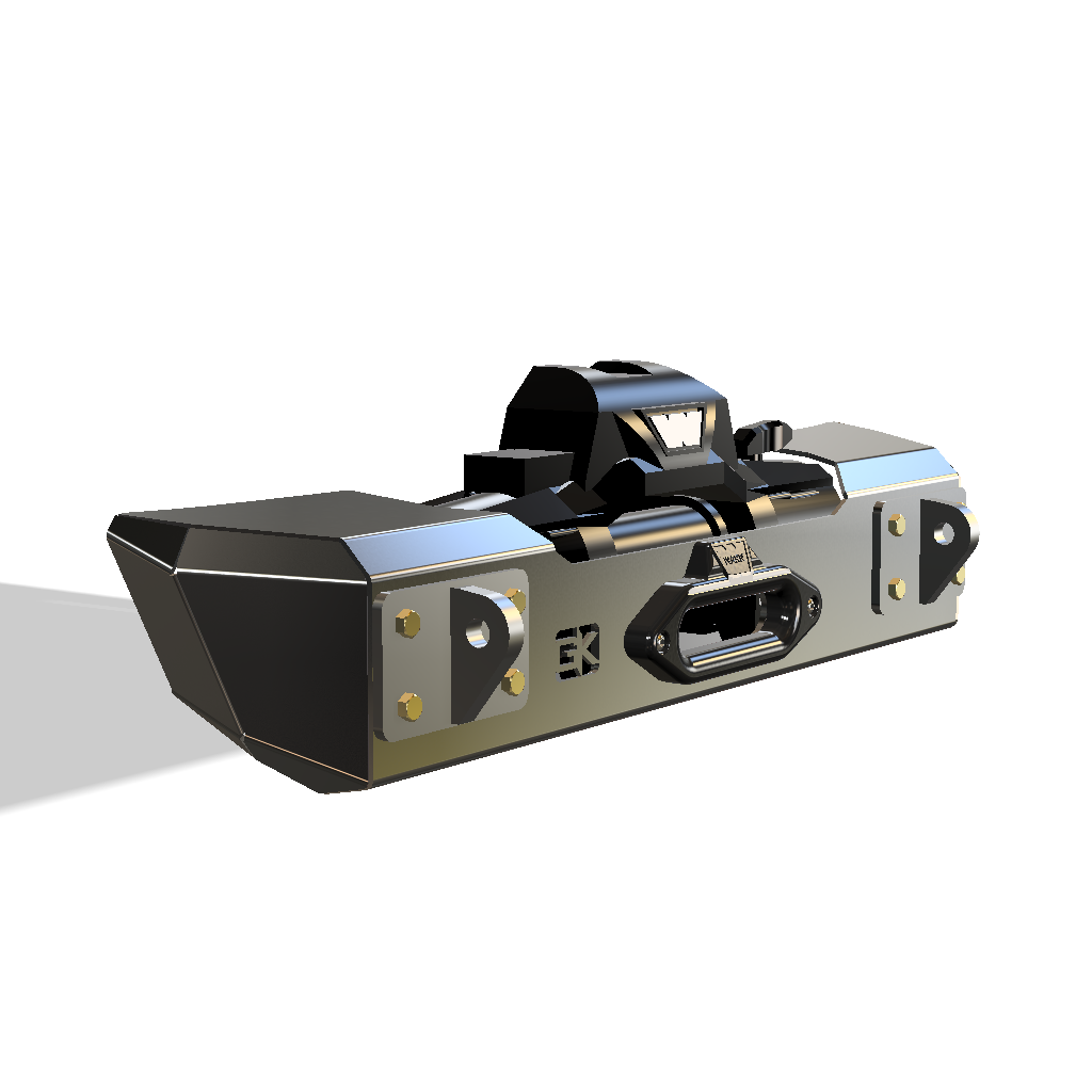 Gauntlet Front Bumper w/Winch Plate for Jeep JL/JT  (2018+)