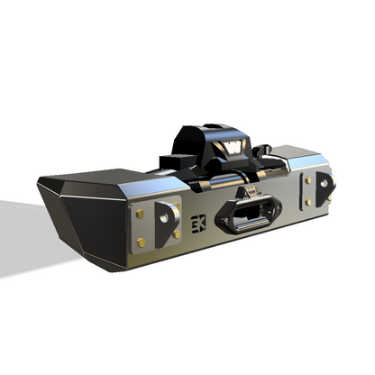 Gauntlet Front Bumper w/Winch Plate for Jeep JL/JT  (2018+)