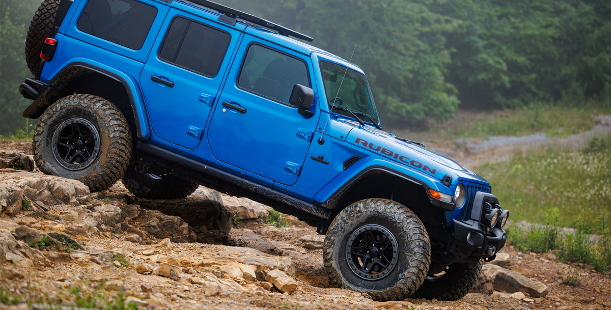 AEV Blacktail Dualsport Wheel for JL Wrangler & Gladiator - Gloss Black, 17x8.5 /  5x5 ET25