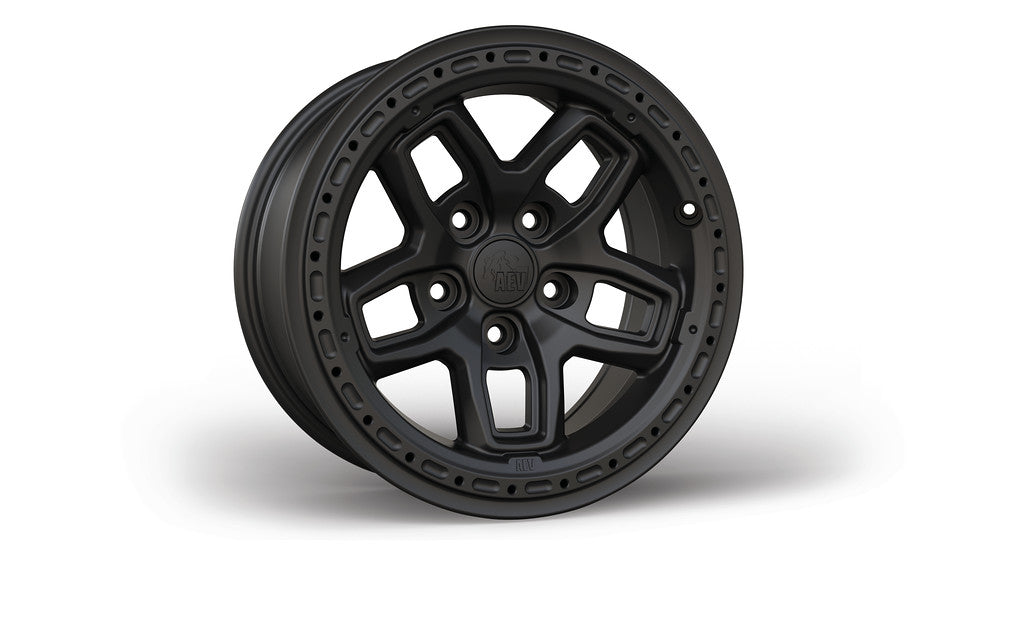 AEV Borah JL Wrangler Dualsport Wheel M10 - Satin Black