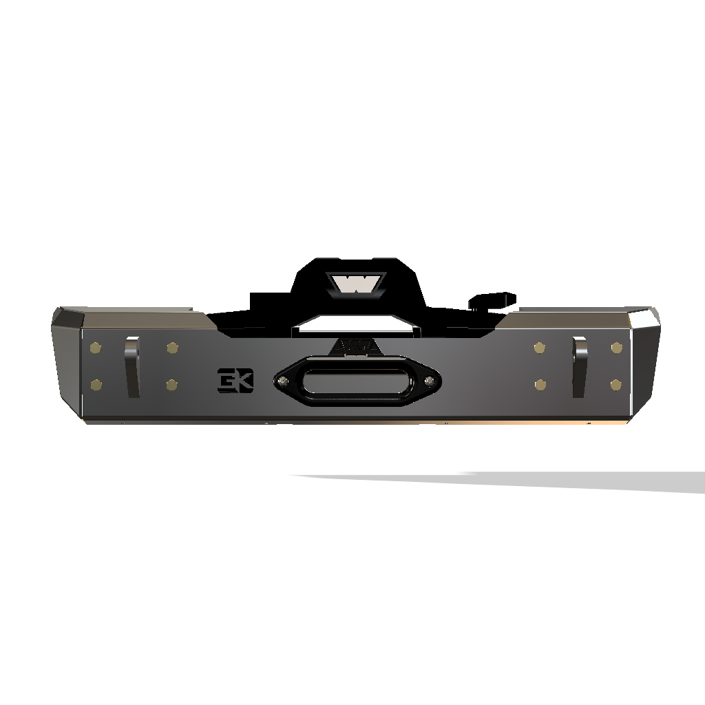 Gauntlet Front Bumper w/Winch Plate for Jeep JL/JT  (2018+)