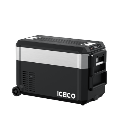 JP40 Pro Dual Zone Wheeled Portable Freezer With Cover | ICECO | 40 LT