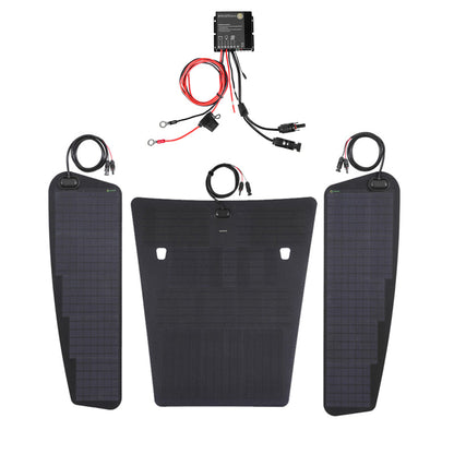 Jeep Cherokee KL (2014-2022) Lensun 145W Hood Flexible Solar Panel