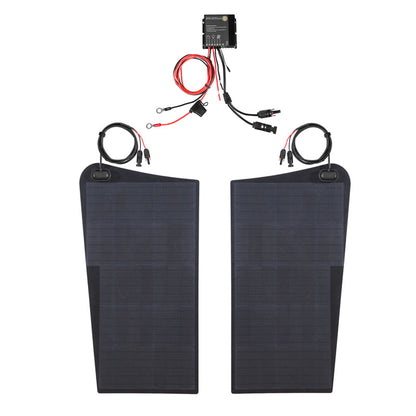 Jeep Grand Cherokee WJ (1996-2004) Lensun 130W Hood Flexible Solar Panel