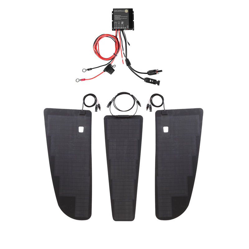 Jeep Grand Cherokee WK2 (2011-2021) Lensun 120W Hood Flexible Solar Panel