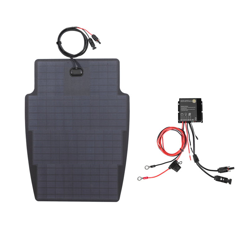 Jeep Renegade BU (2014-present ) LensunSolar 45W Hood Flexible Solar Panel