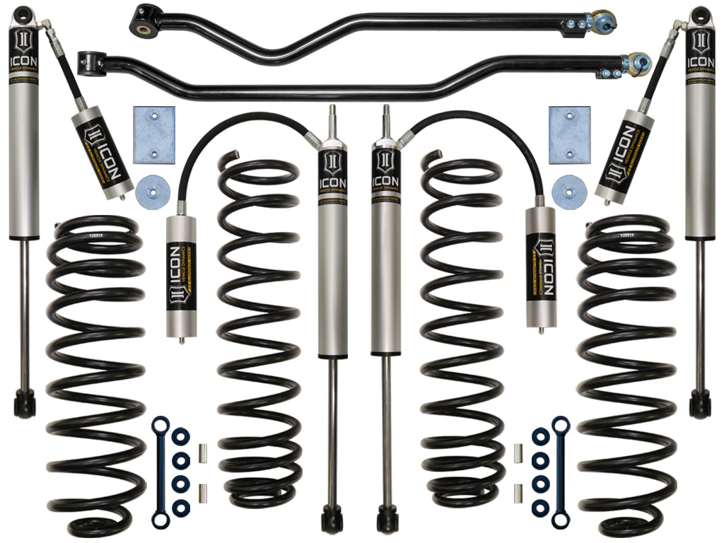07-18 Jeep JK 3 Inch Stage 3 Suspension System Icon Vehicle Dynamics