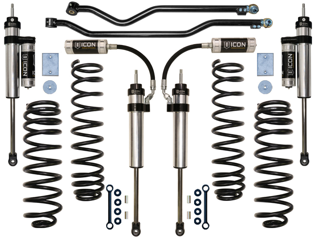 07-18 Jeep JK 3 Inch Stage 4 Suspension System Icon Vehicle Dynamics