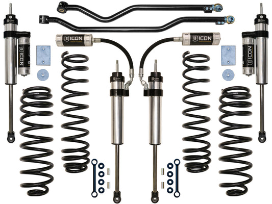 07-18 Jeep JK 3 Inch Stage 4 Suspension System Icon Vehicle Dynamics