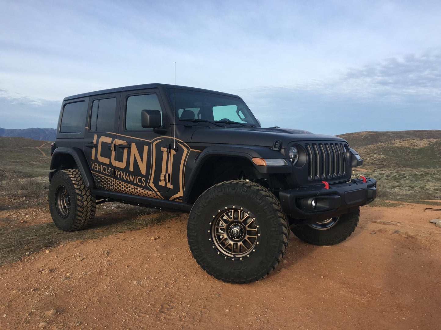 18-Up Jeep JL 2.5 Inch Stage 2 Suspension System Icon Vehicle Dynamics