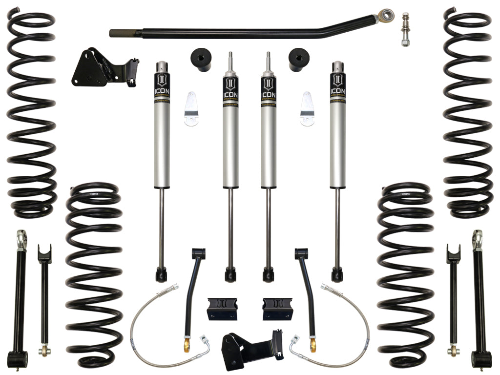 07-18 Jeep JK 4.5 Inch Stage 1 Suspension System Icon Vehicle Dynamics
