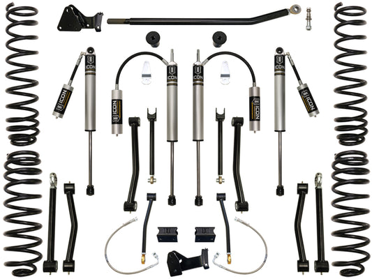 07-18 Jeep JK 4.5 Inch Stage 2 Suspension System Icon Vehicle Dynamics