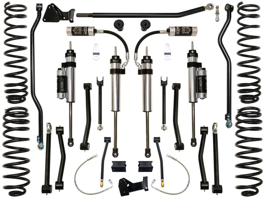 07-18 Jeep JK 4.5 Inch Stage 4 Suspension System Icon Vehicle Dynamics