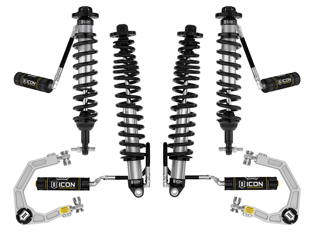 2021-2023 Ford Bronco Non-Sasquatch 3-4 Inch Lift Stage 4 Suspension System Billet Icon Vehicle Dynamics